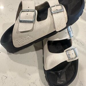Birkenstock Men's White Sandals